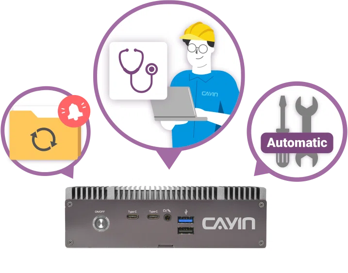 Ensure your digital signage system runs smoothly and minimize downtime with instant remote diagnostics and preliminary maintenance. Diagnose and resolve faults remotely for higher troubleshooting efficiency and reliability.